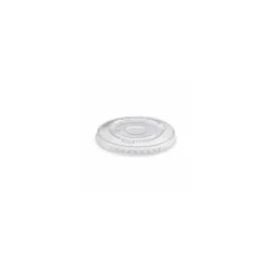 Couvercle plat plastique pour coupe dessert plastique 275 ml - par 50