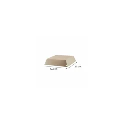 Couvercle pour assiette carrée 12,5 cm - par 200