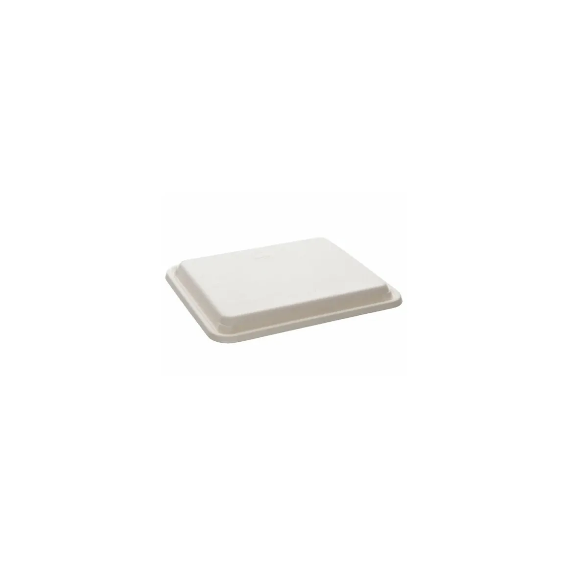 Couvercle pour plateau repas bagasse - par 50