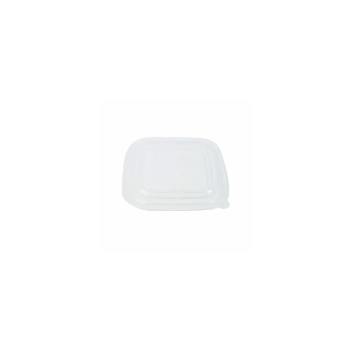 Couvercle pour saladier carré biodégradable 750 ml - par 50