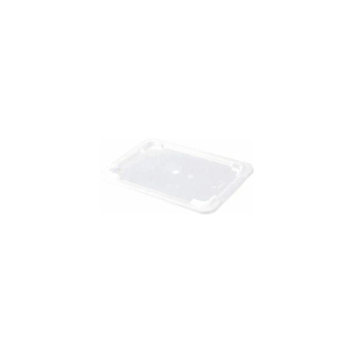 Couvercle transparent pour bac rectangulaire plat 3 L