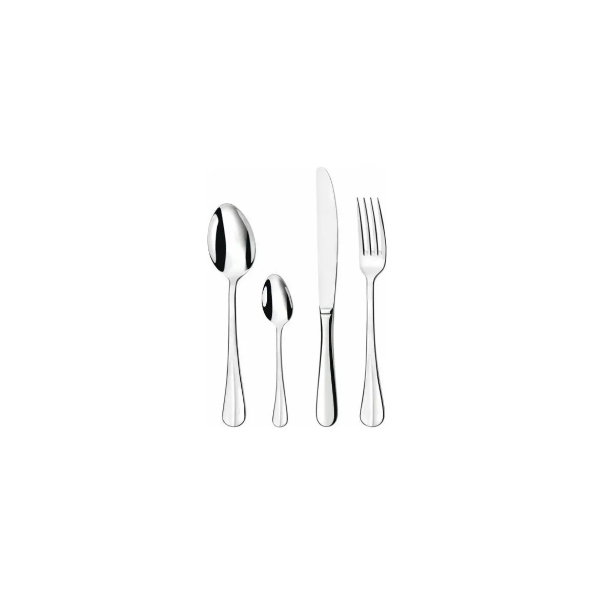 Cuillère à café inox Baguette - par 12
