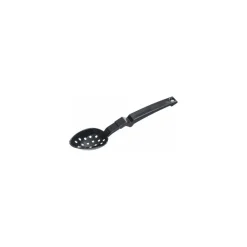 Cuillère de service noire perforée copolyester 32 cm