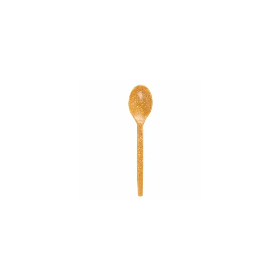 Cuillère à dessert réutilisable fibre de bois 13 cm - par 100