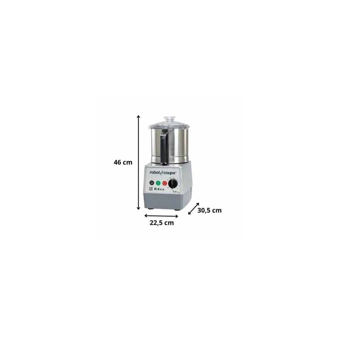 Cutter de table R4 Vitesse Variable 230V monophasé