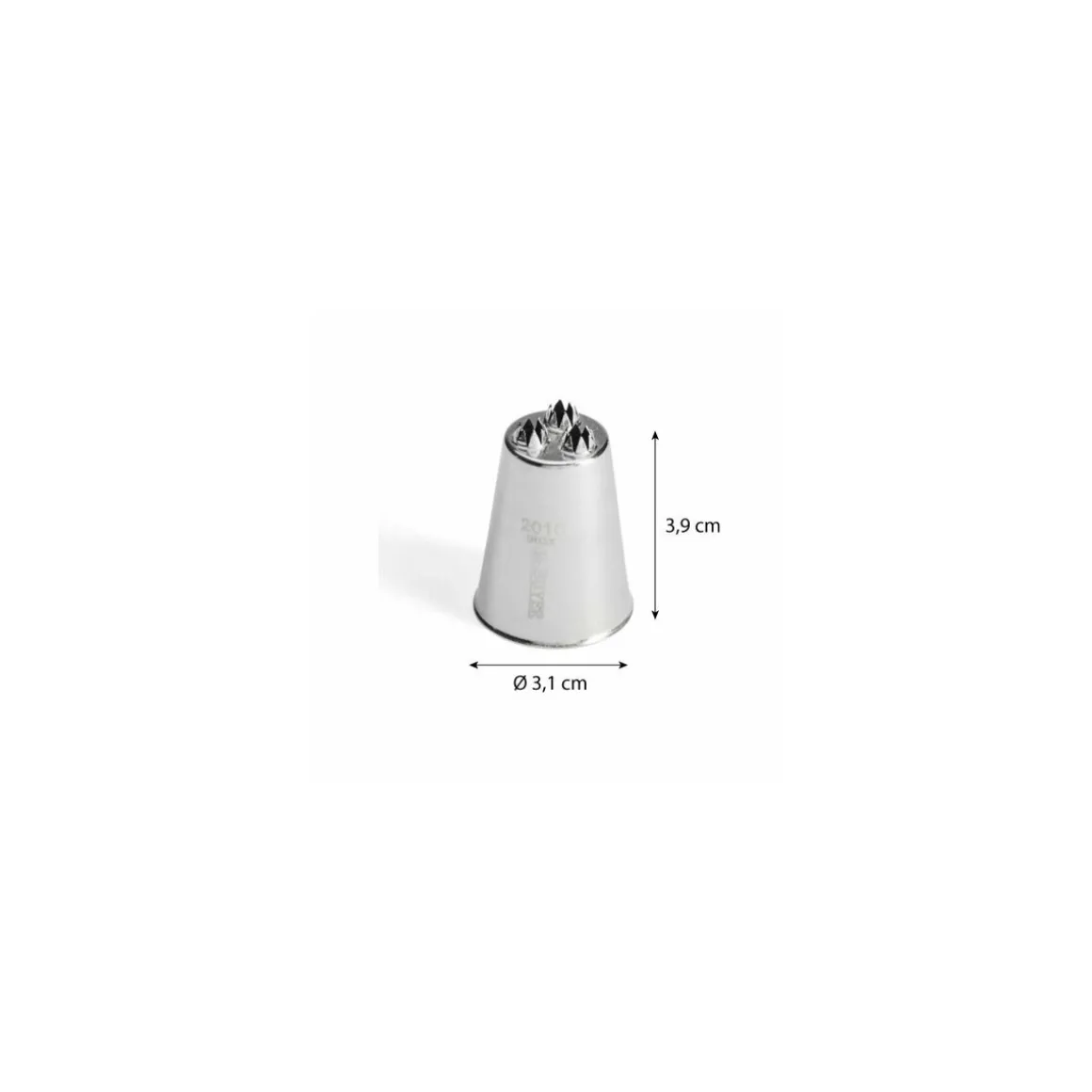 Douille à nid 3 trous inox ø 3 cm