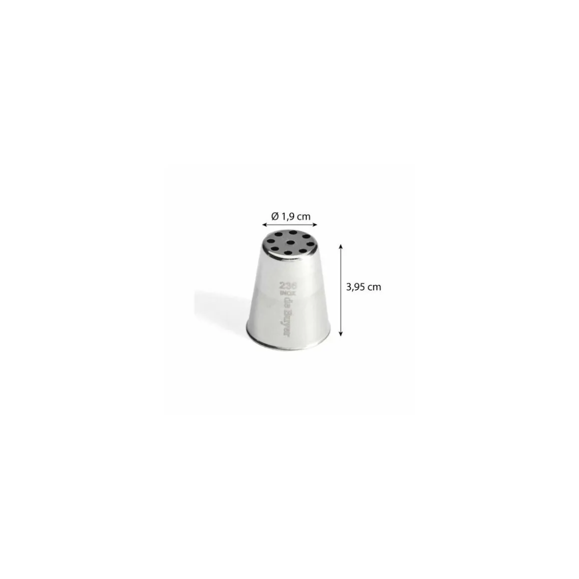 Douille à nid 9 trous inox ø 2 cm