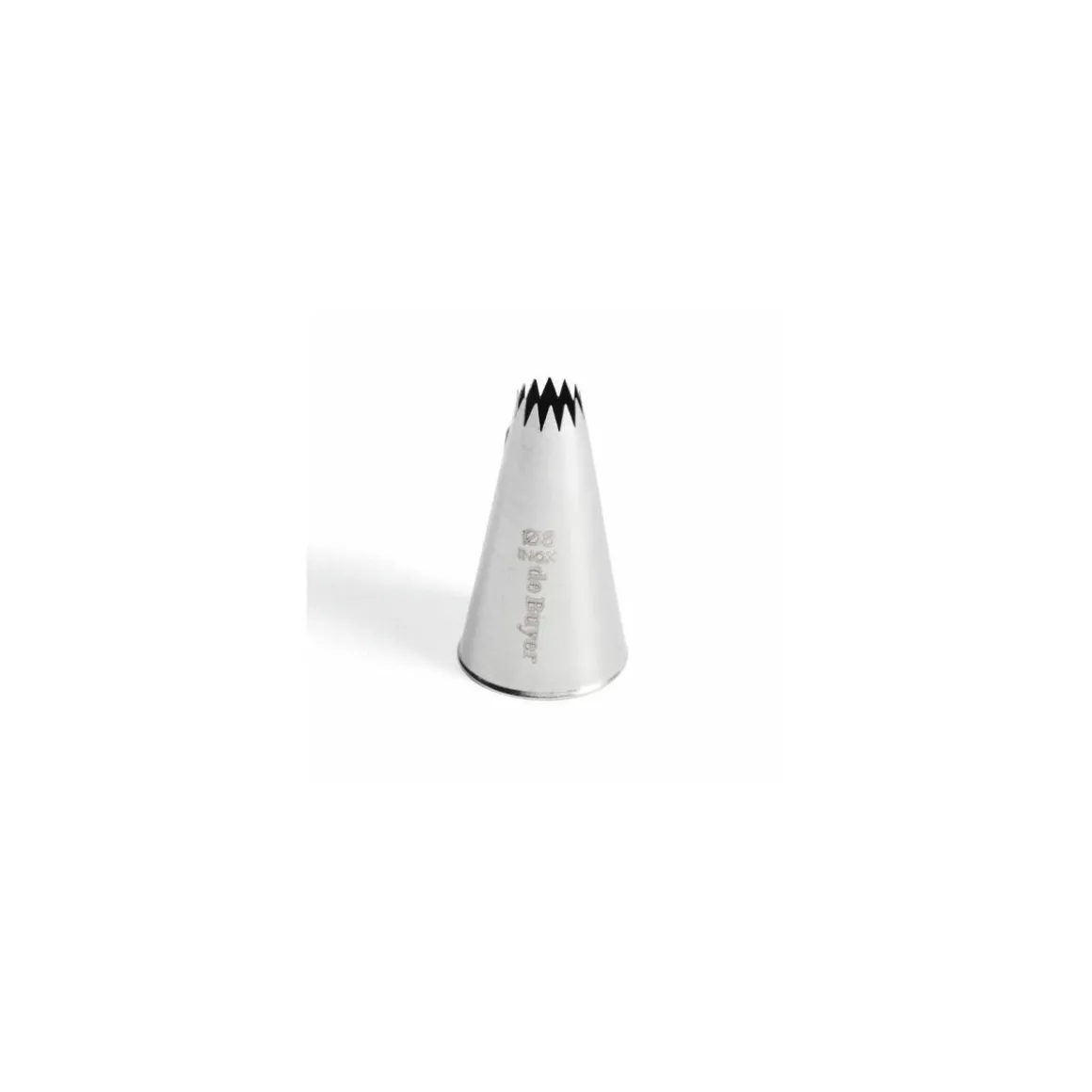 Douille à petit four 12 dents inox ø 0,8 cm