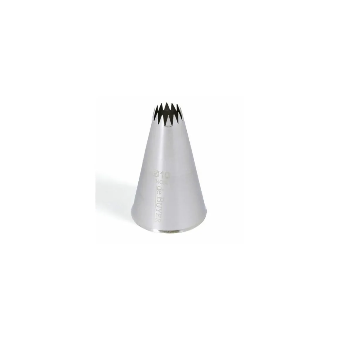 Douille à petit four 14 dents inox ø 1 cm