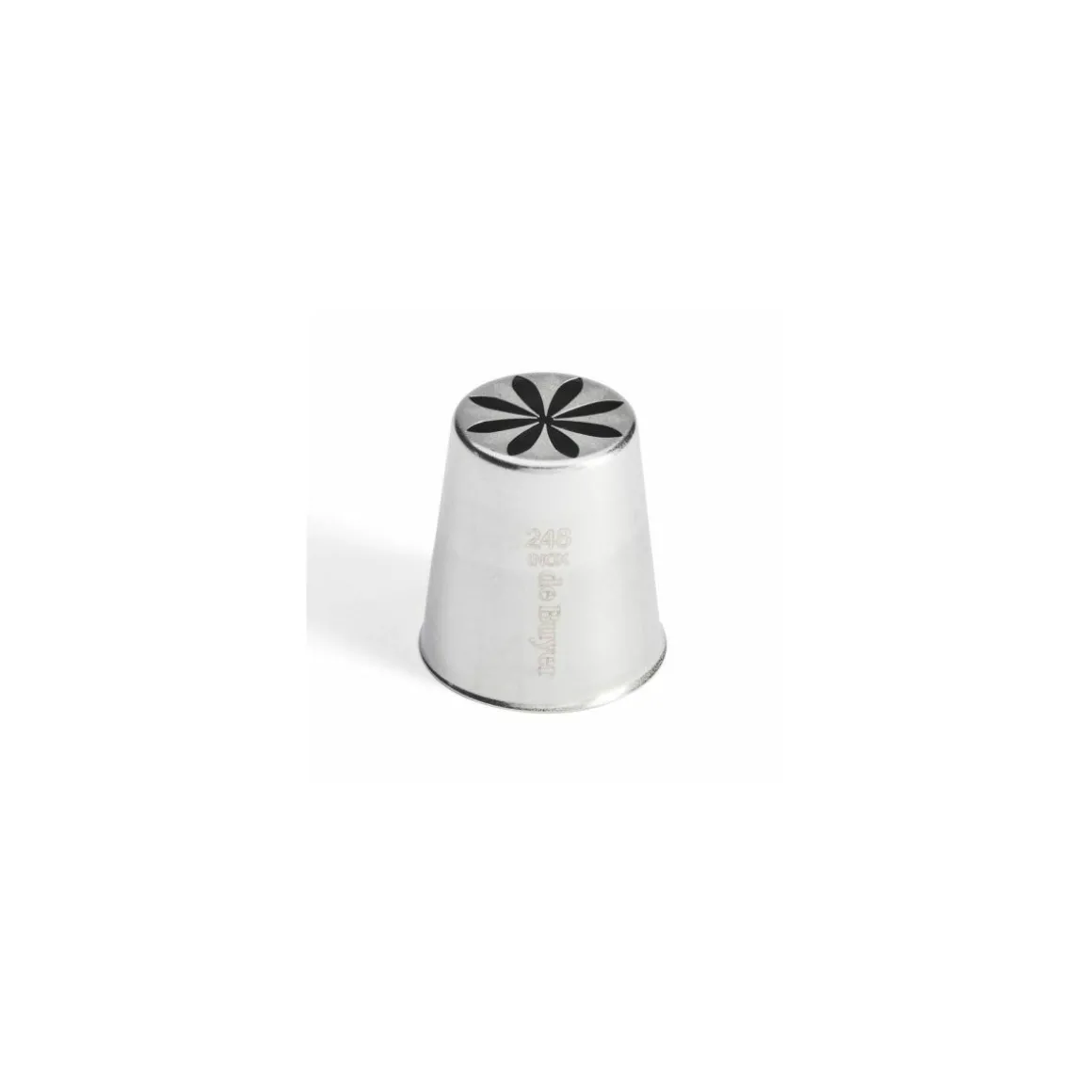 Douille russe à fleur 248 inox ø 2,6 cm