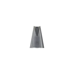 Douille Saint-Honoré inox ø 0,9 cm