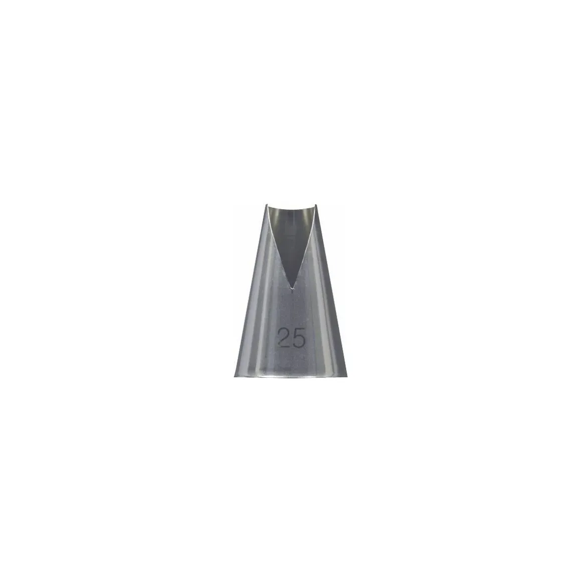 Douille Saint-Honoré inox ø 0,9 cm