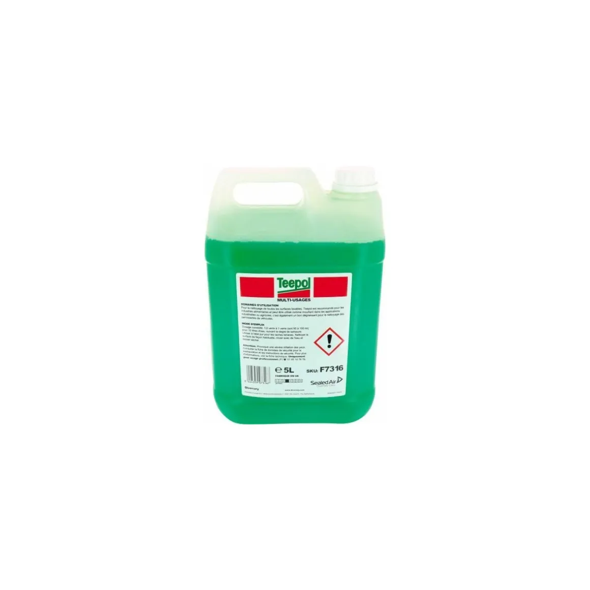 Détergent multi-usages Teepol - par 5 L