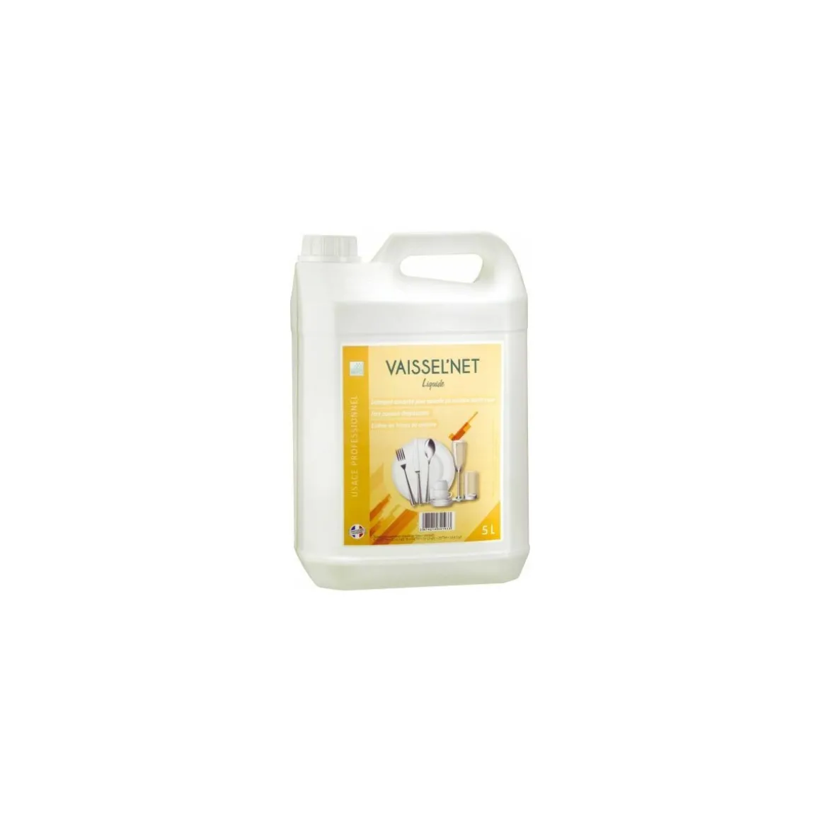 Détergent vaisselle liquide Vaissel'Net - par 5 L