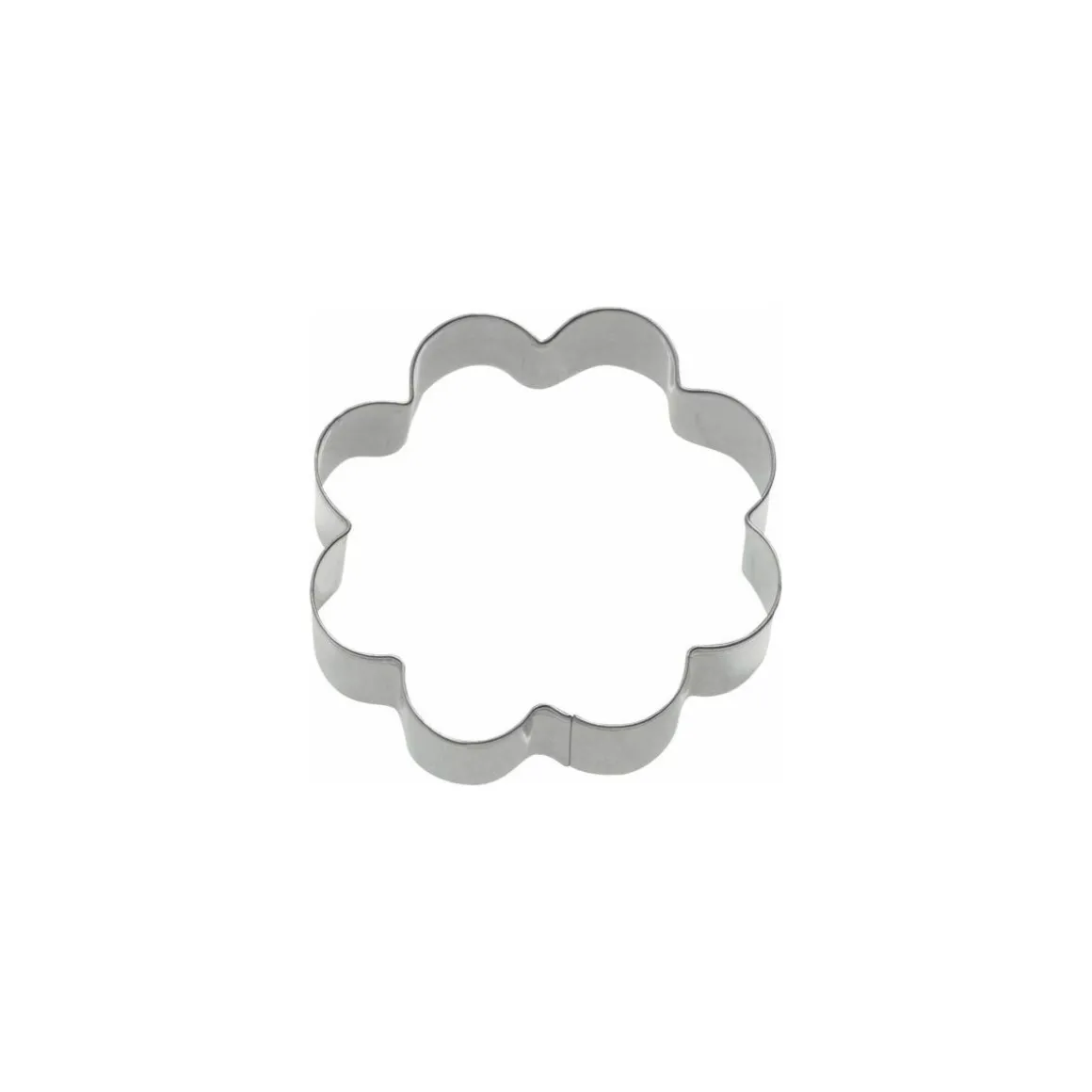 Emporte pièce inox rosace - par 3