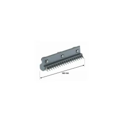 Ensemble peigne et vis pour plateau brunoise 4x4 mm