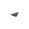 Escalier 3 niveaux HPL gris 50 x 84 x 10 cm
