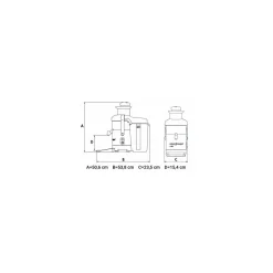 Extracteur de jus J 80 230V monophasé
