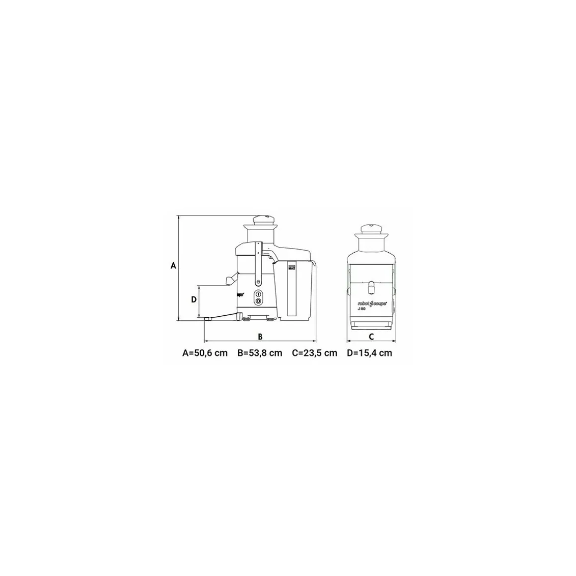Extracteur de jus J 80 230V monophasé
