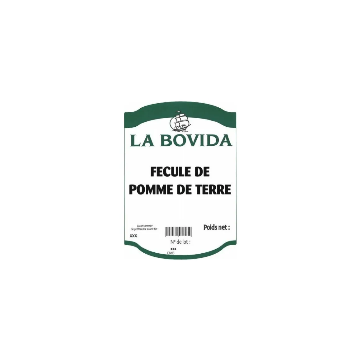 Fécule de pomme de terre - seau de 5 kg