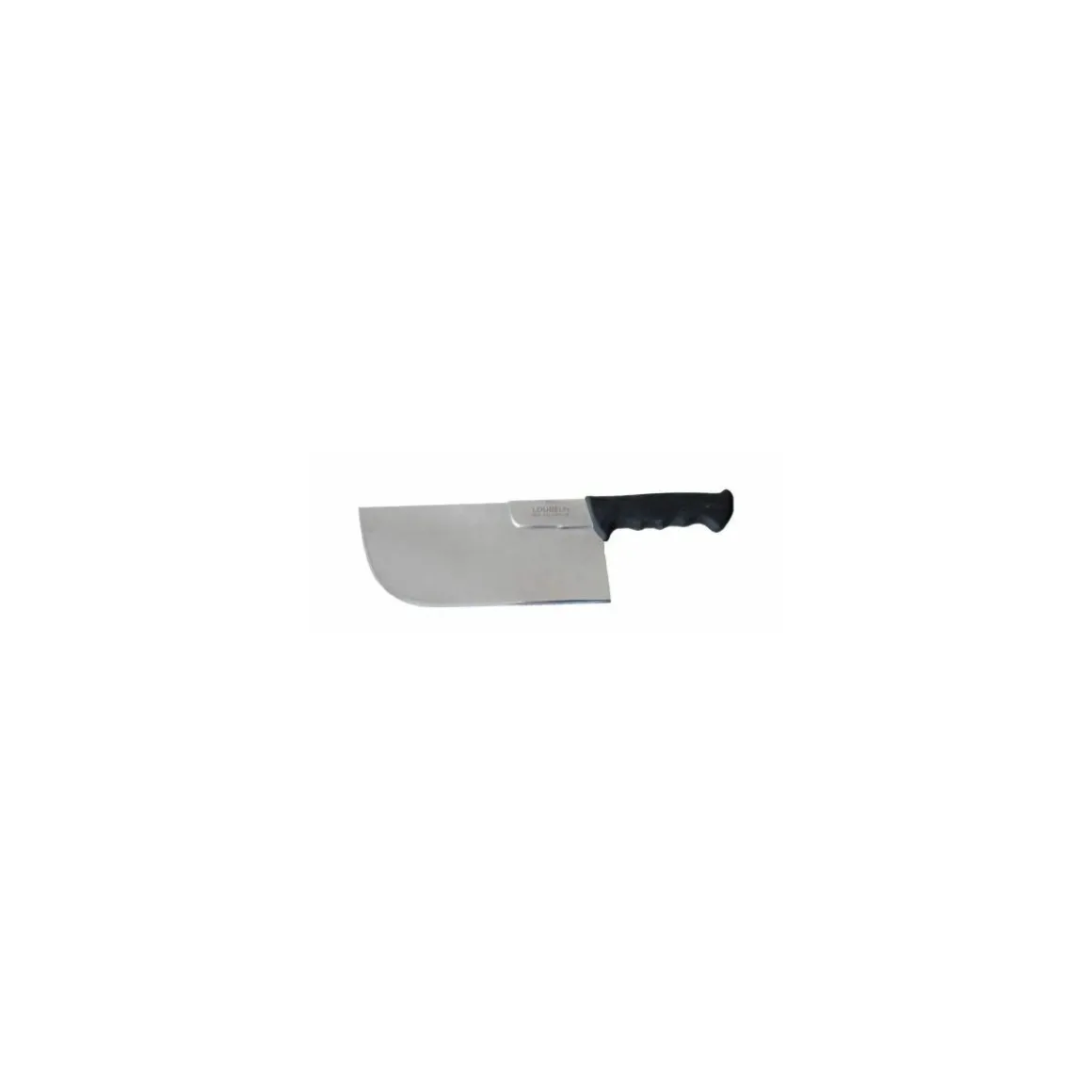 Feuille dos droit manche moulé noir 25 cm