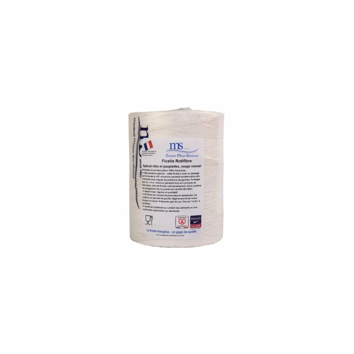 Ficelle de cuisson Rotifibre viscose 2TE blanc - par 1kg
