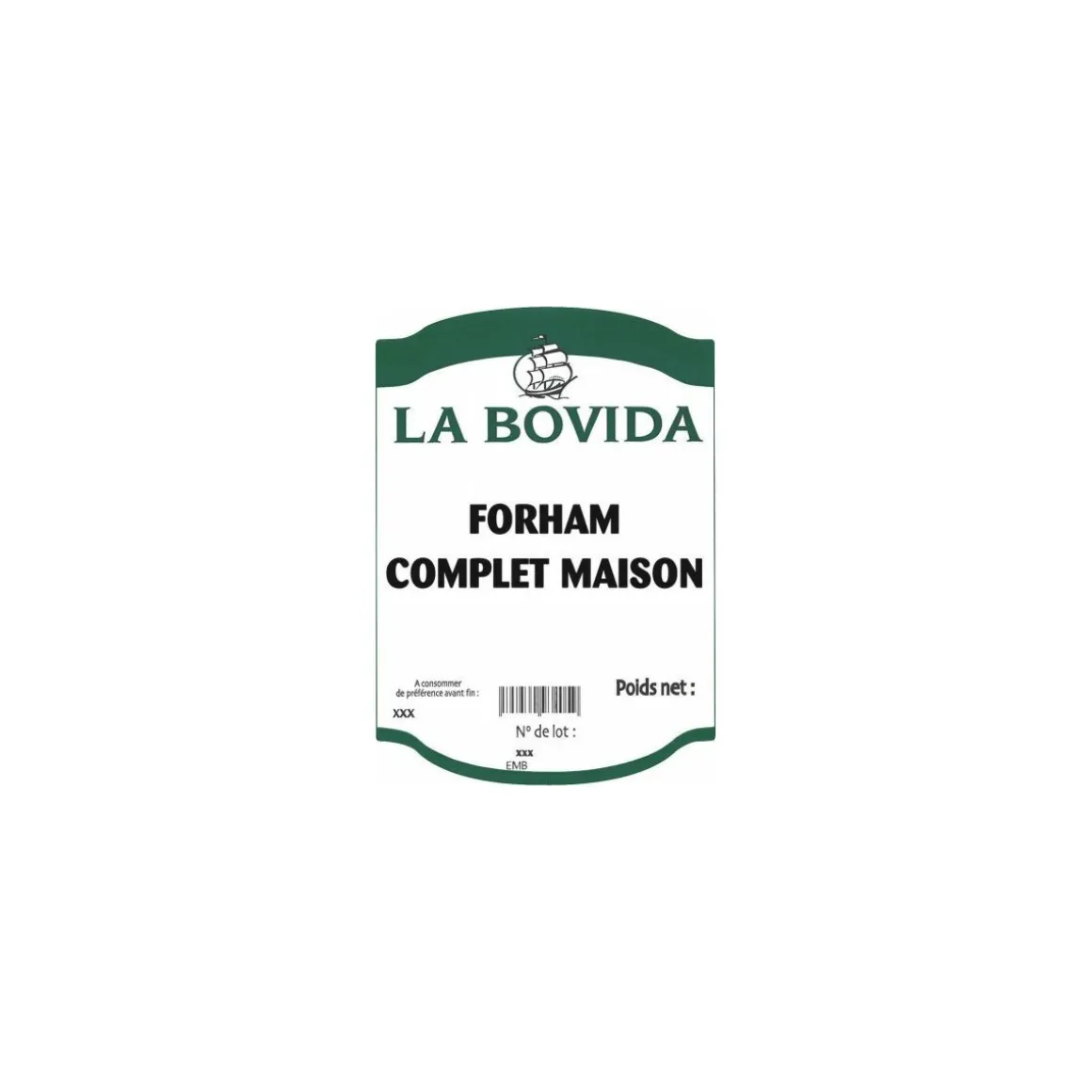 Forham complet maison - par 10 kg