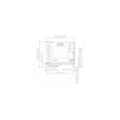 Four mixte CHEFTOP PLUS 5 niveaux GN 1/1 + kit 1ère installation