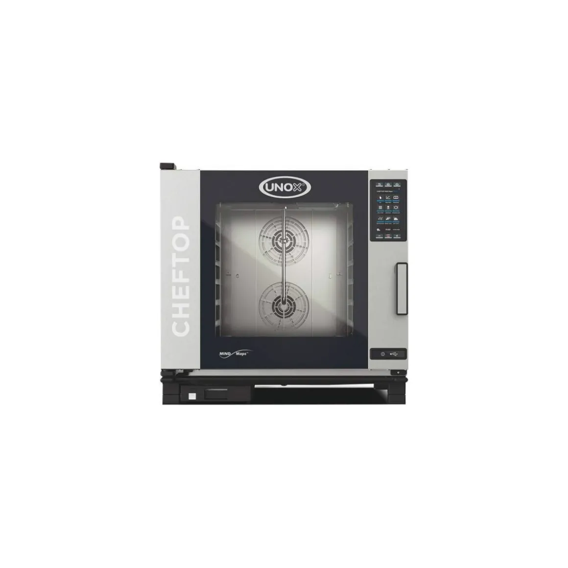 Four mixte pro Cheftop plus 6 niveaux GN 2/1 + Kit