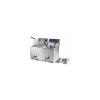 Friteuse électrique avec robinet 2 x 8 L