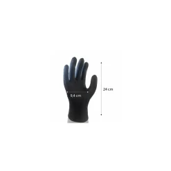 Gant nitrile noir M - par 200