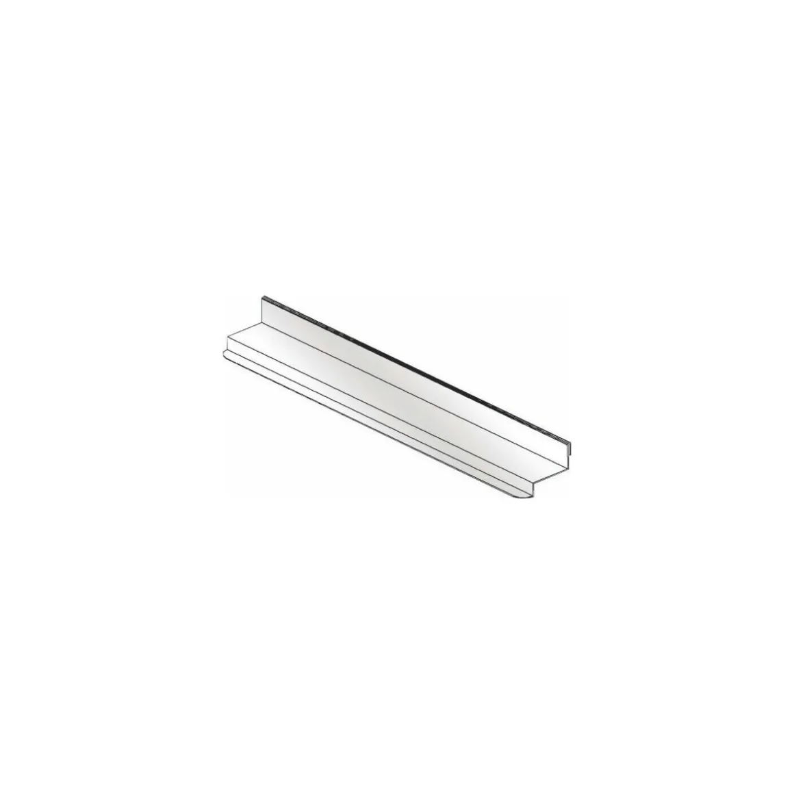 Glissière amovible GN1/1 pour chariot étuve 60 x 40 cm - par 2