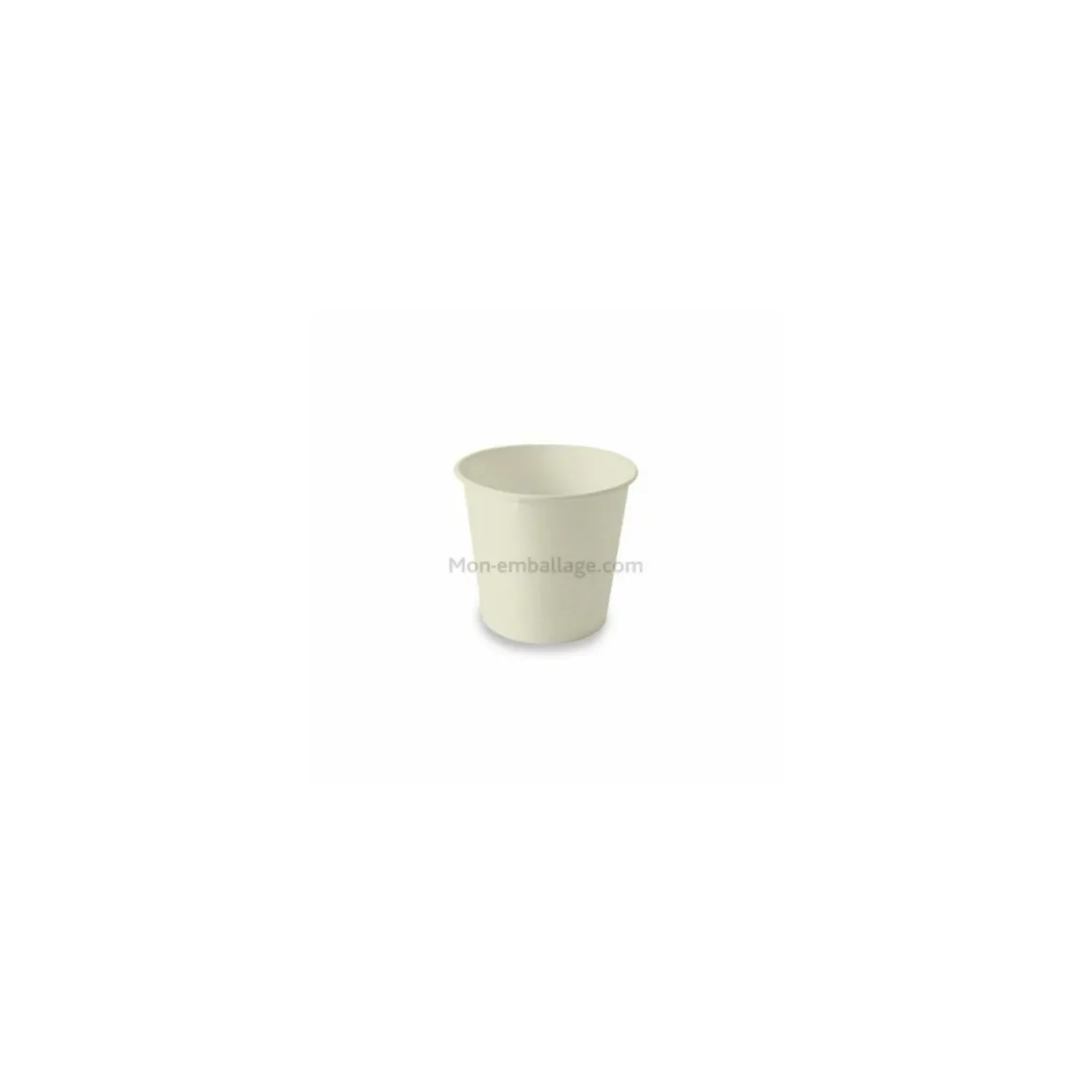 Gobelet boissons chaudes carton blanc 100 ml - par 100