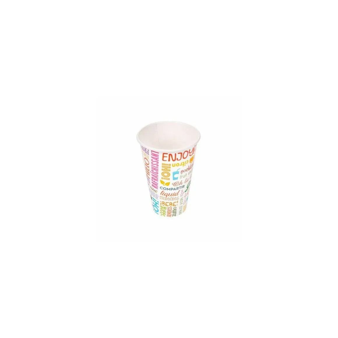 Gobelet boissons froides carton "Parole" 360 ml - par 100
