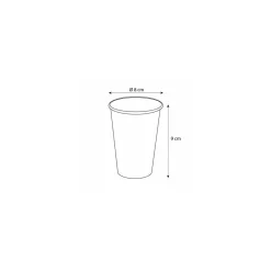 Gobelet à café en carton 240 ml - par 50