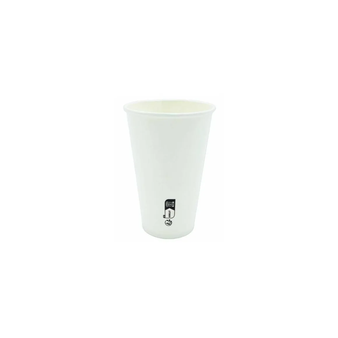 Gobelet carton sans PE 35,5 cl - par 50