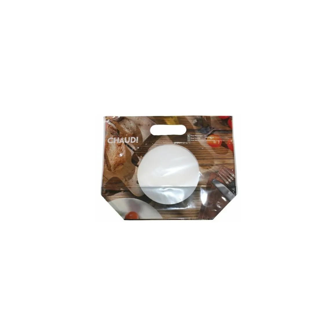 Grand sac pour volaille plastique 35 x 29 + 2 x 10 cm - par 500