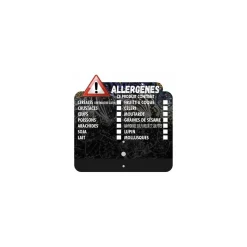 Grippeur allergènes 6,9 x 6,8 cm - par 10