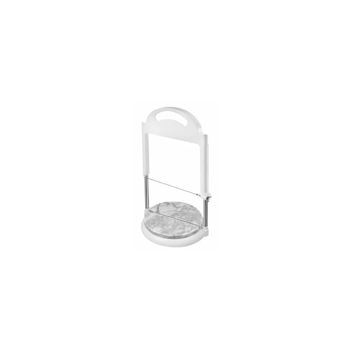 Guillotine à fromage socle marbre Ø 22 x H. 33 cm