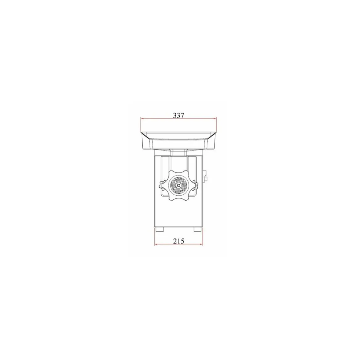 Hachoir DRC 22L monophasé