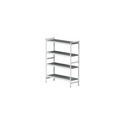 Kit rayonnage Fermostock 4 niveaux 6611 78 x 46 cm
