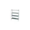 Kit rayonnage 4 niveaux Fermostock 6611 132 x 56 cm