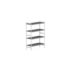 Kit rayonnage 4 niveaux Fermostock 5711 77 x 36 cm