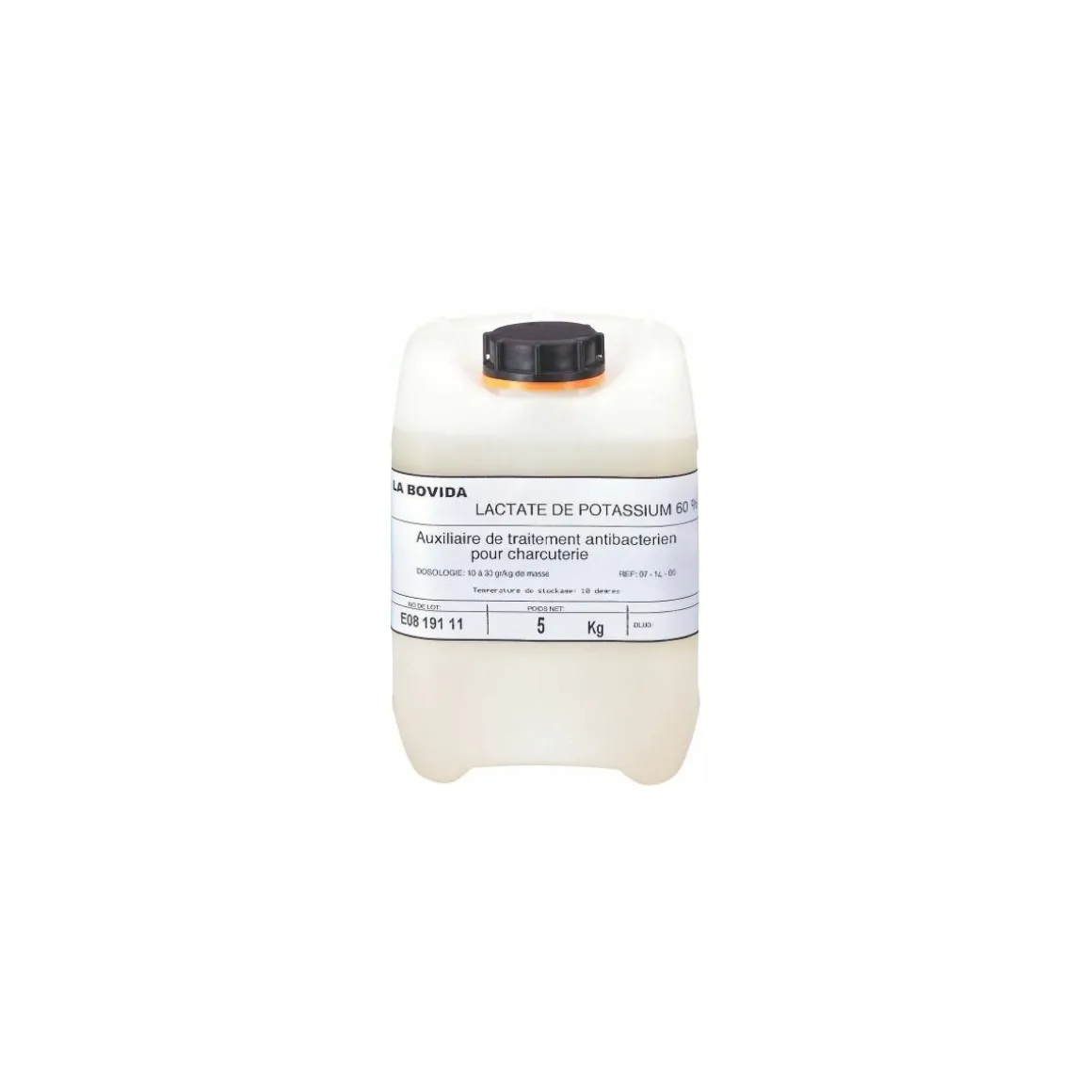 Lactate de potassium - par 5 kg