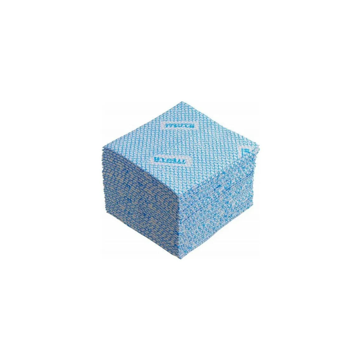 Lavette gaufrée usage court Wypall x80 bleu 35,5 x 33,5 cm - par 30