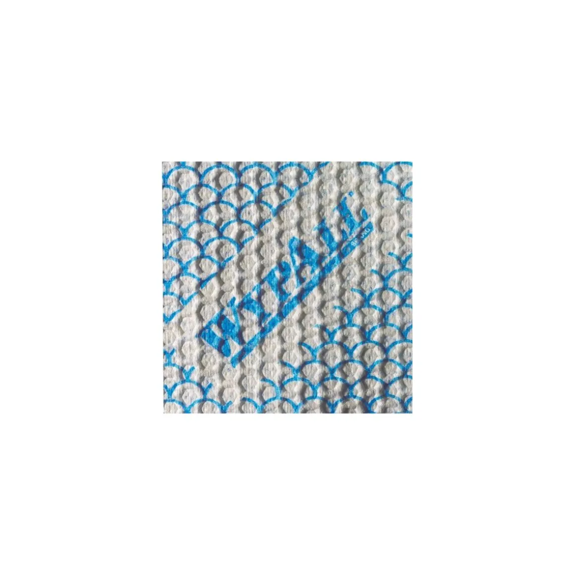 Lavette gaufrée usage court Wypall x80 bleu 35,5 x 33,5 cm - par 30