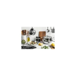 Lot de 3 casseroles affinity inox ø 16, 18 et 20 cm
