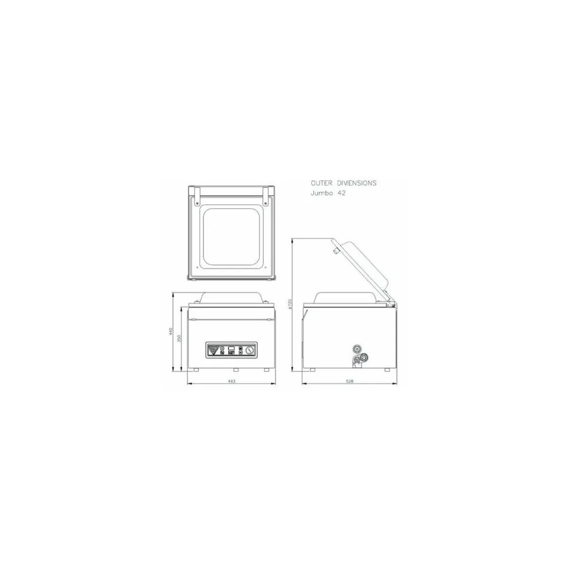 Machine sous vide Jumbo 42