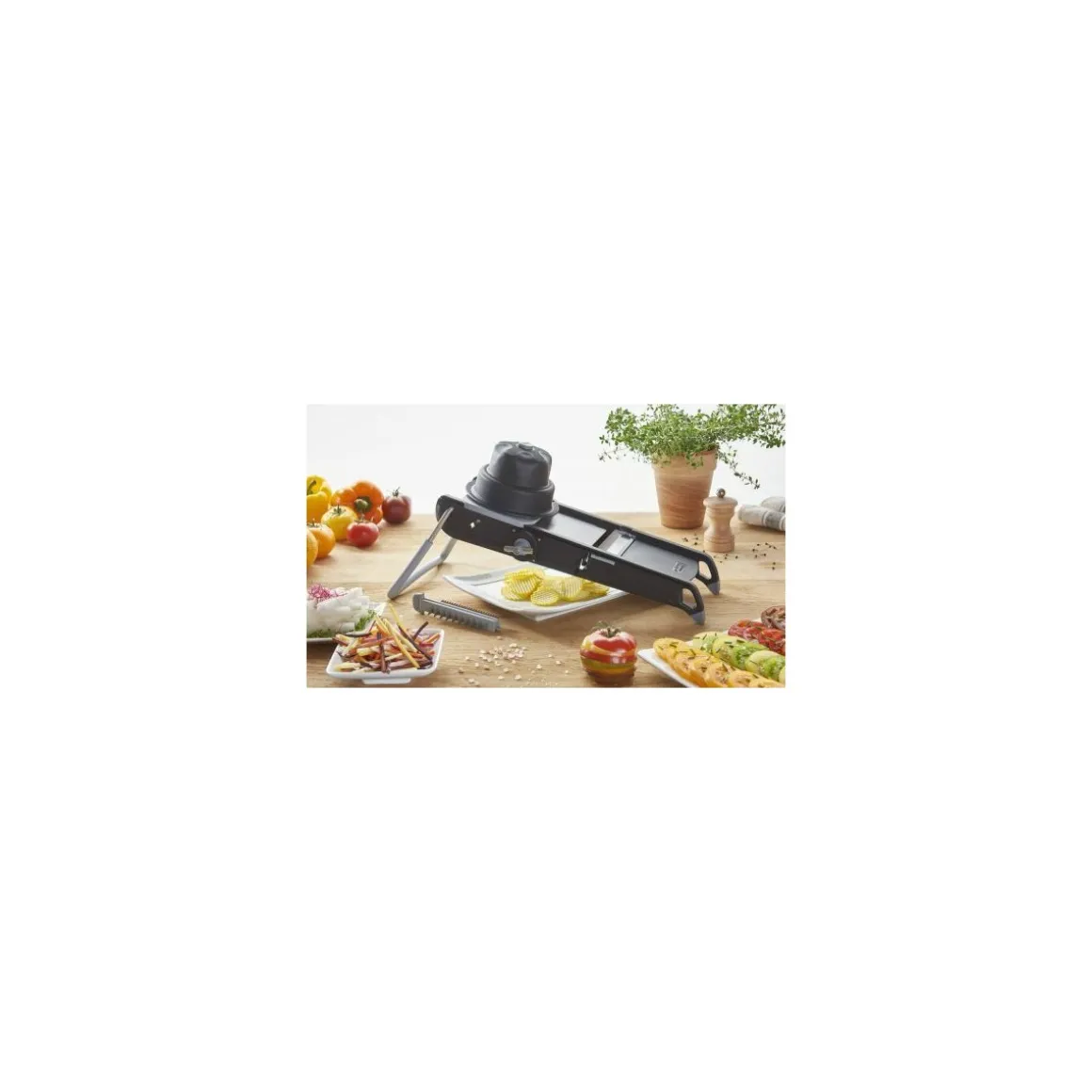 Mandoline swing plus en acier 40 x 20 cm