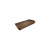 Manne oblong chocolat 50 x 25 x 7,5 cm
